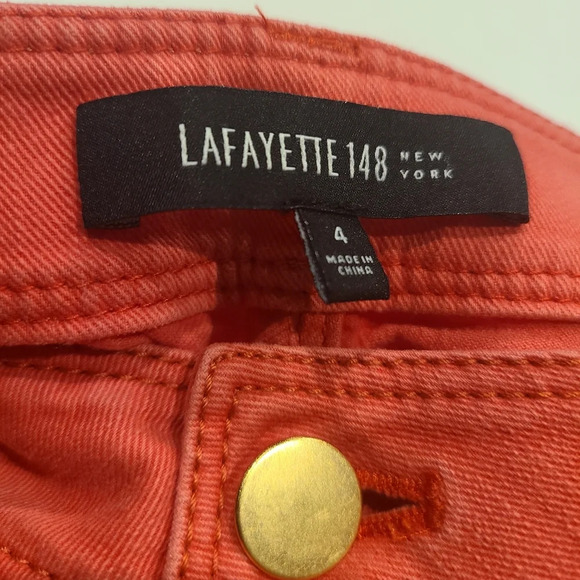 Lafayette 148 New York Women's crop pants sz.4 - Picture 6 of 12